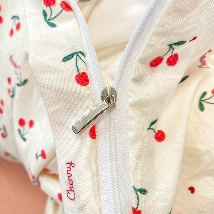Cherry Toddler Bedding Set - Cozy Nursery