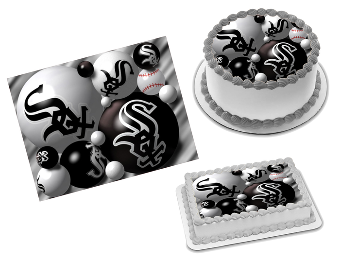 Chicago White Sox Edible Image Frosting Sheet #6 Topper (70+ sizes)