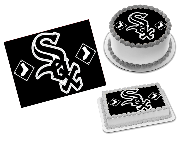 Chicago White Sox Edible Image Frosting Sheet #7 Topper (70+ sizes)