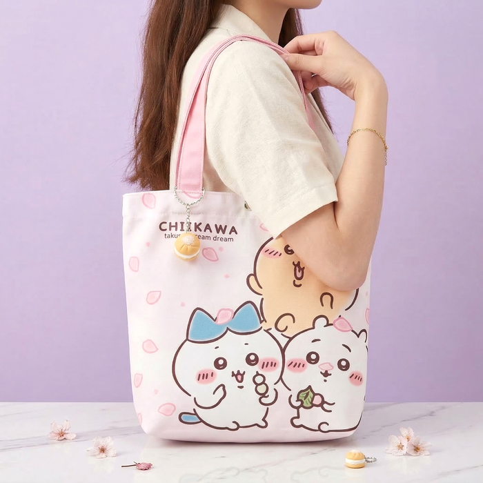 Chiikawa Bunny Cheer Tote Bag