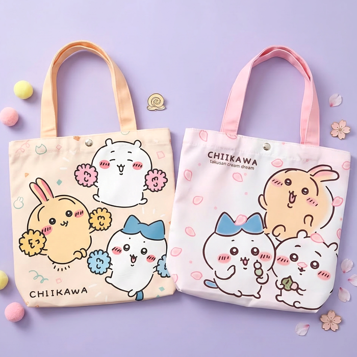 Chiikawa Bunny Cheer Tote Bag