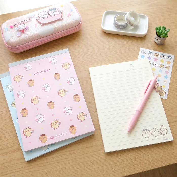 Chiikawa Happy Friends Large Notepad