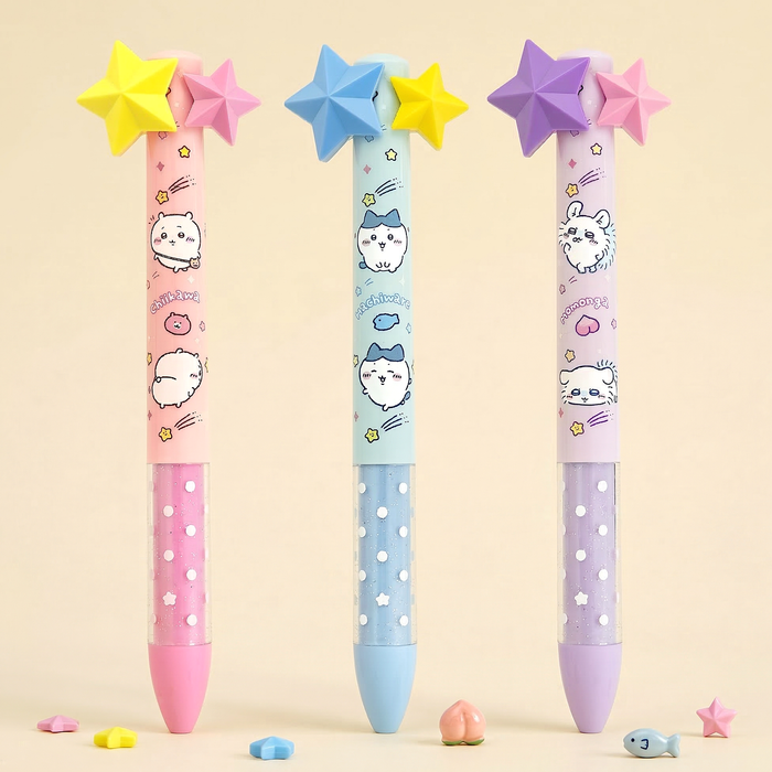 Chiikawa Starry 2-in-1 Multi Pen