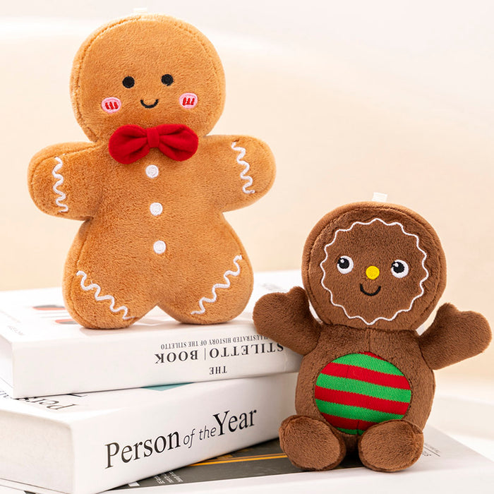 Christmas Gingerbread Pillow - Cozy Nursery