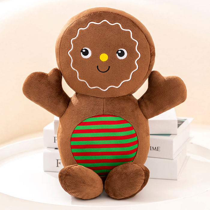Christmas Gingerbread Pillow - Cozy Nursery