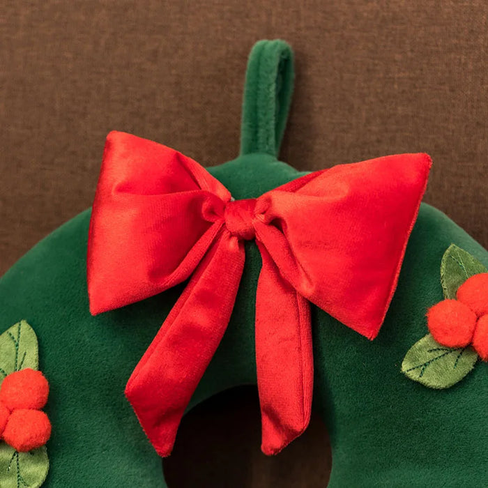 Christmas Cushions Gingerbread Man Christmas Tree House Bow Ring Decor Xmas