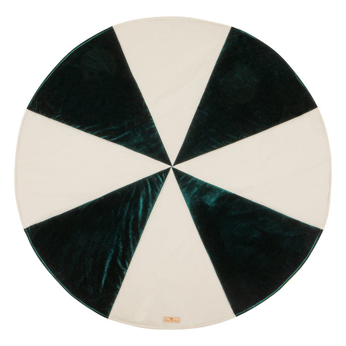 Christmas Round Patchwork Mat