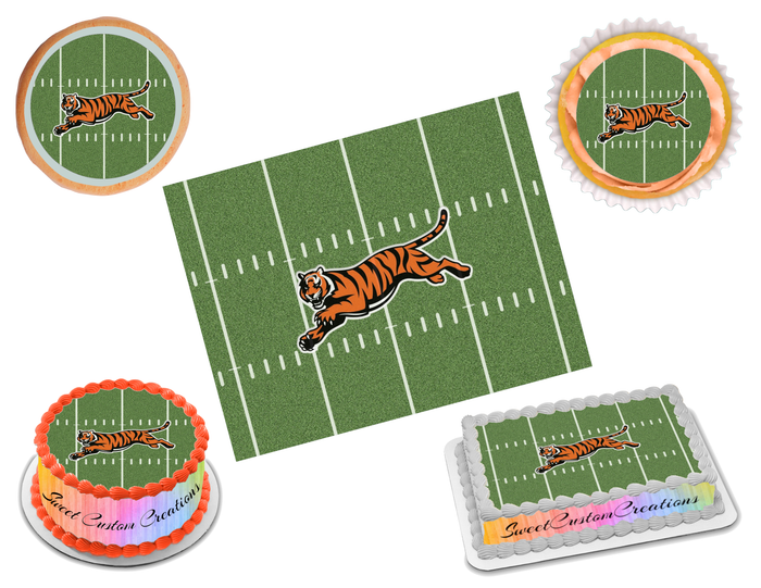 Cincinnati Bengals Edible Image Frosting Sheet #19 Topper (70+ sizes)