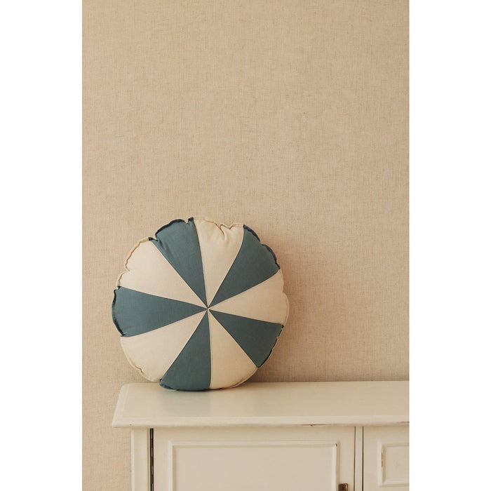“Blue Candy” Patchwork Cushion - Moi Mili