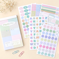 ClearView Organization Sticker Book