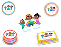 Cocomelon African American Edible Image Frosting Sheet #17 Topper (70+ sizes)