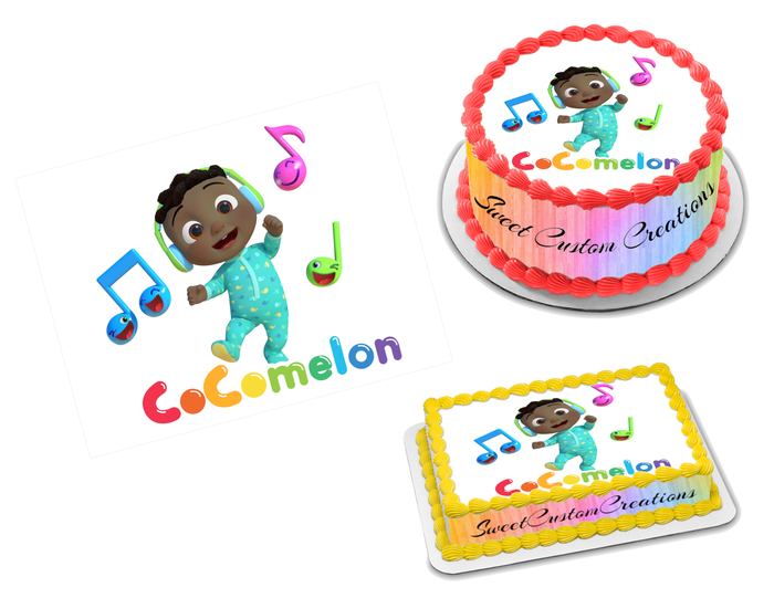 Cocomelon Cody Edible Image Frosting Sheet #13 Topper (70+ sizes)