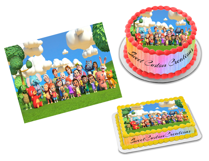 Cocomelon Edible Image Frosting Sheet #1 Topper (70+ sizes)