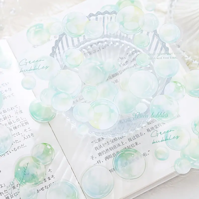 Colorful Soap Bubbles Stickers