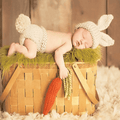 Crochet Bunny & Carrot Costume - Cozy Nursery