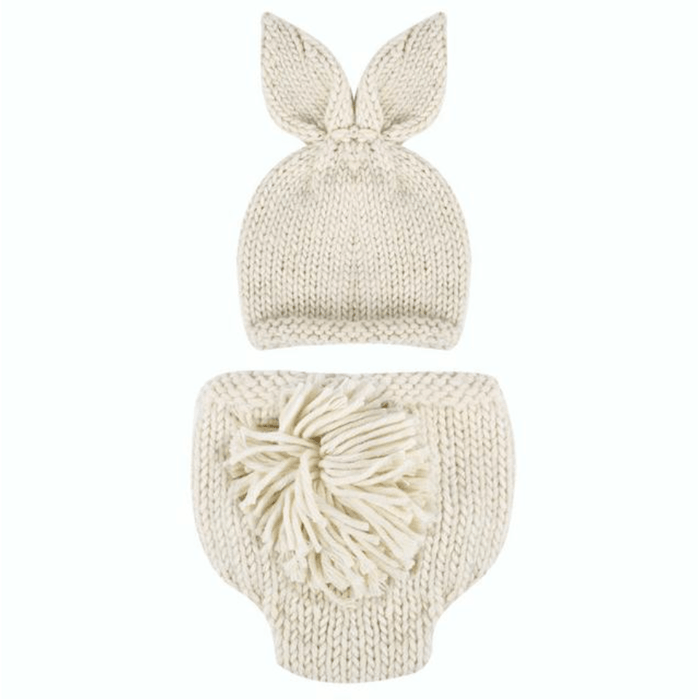 Crochet Bunny & Carrot Costume - Cozy Nursery