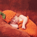 Crochet Pumpkin Newborn Costume