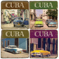 Cuba Cars Drink Coasters