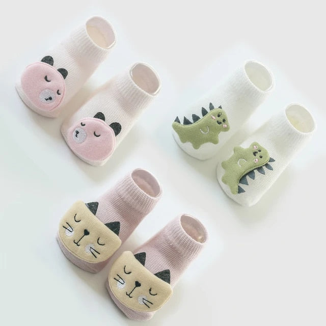 Cute Baby Animal Socks Set