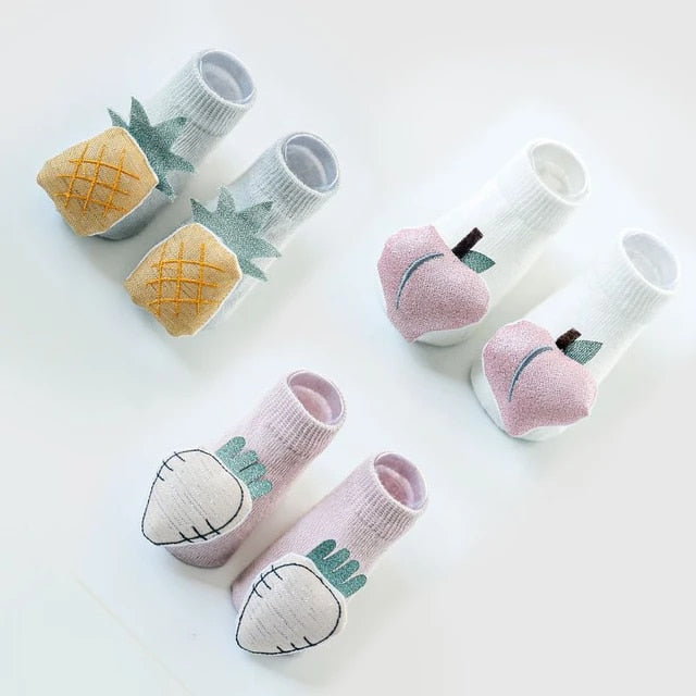 Cute Baby Animal Socks Set