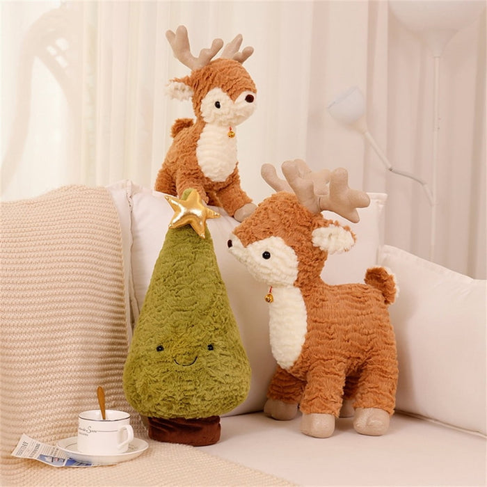 Cute Deer Christmas Plush Toy for Baby - Cozy Nursery