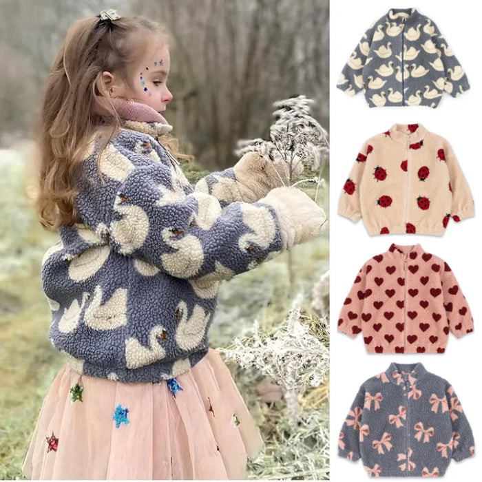 Cute Girl Warm Jacket