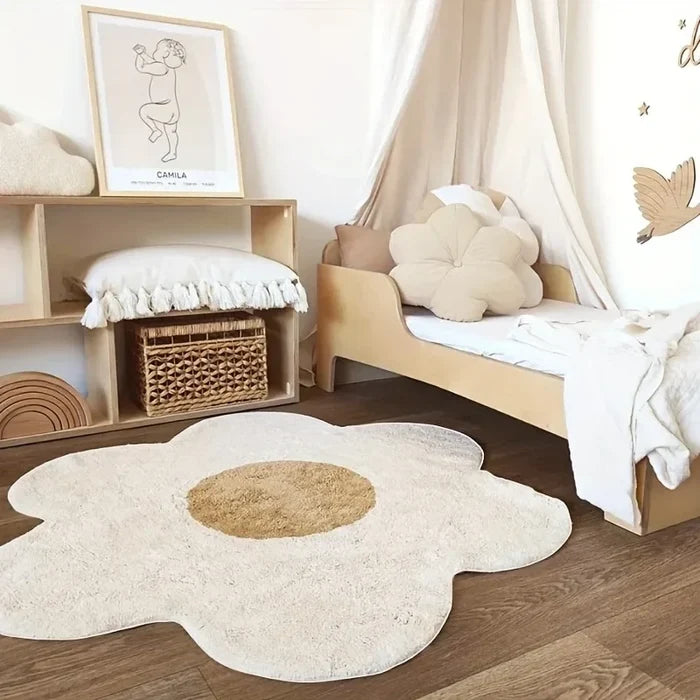Daisy Flower Rug