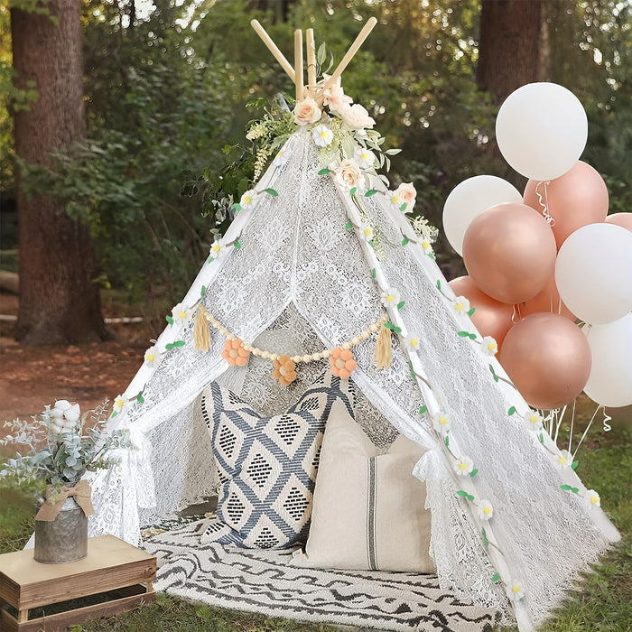 Daisy Fringe Garland - Cozy Nursery