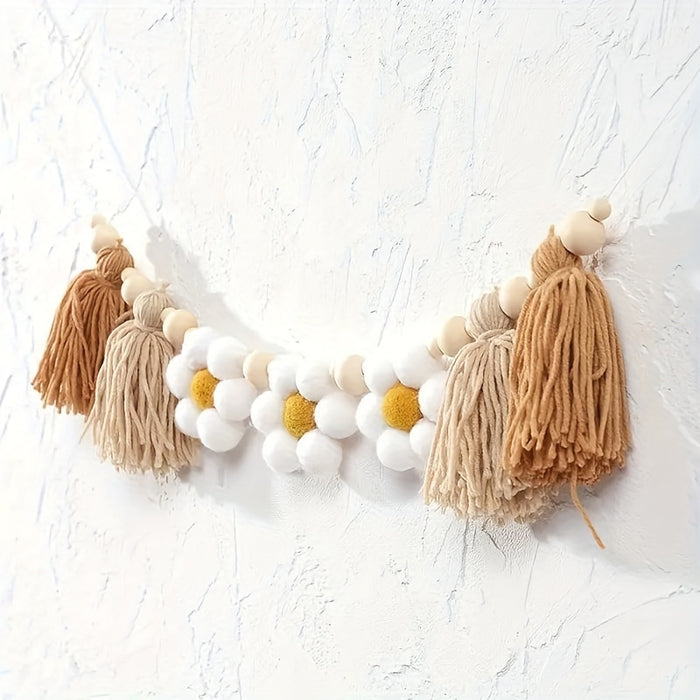 Daisy Fringe Garland - Cozy Nursery