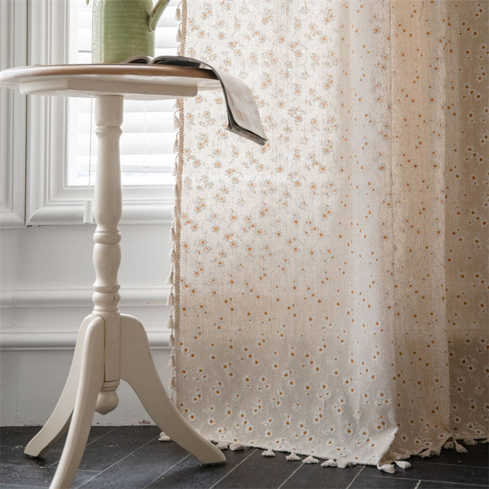Daisy Linen Curtains