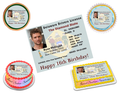 DE Drivers License Edible Image Frosting Sheet (80+ sizes)