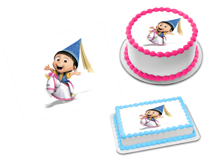 Despicable Me Agnes Edible Image Frosting Sheet #79 (70+ sizes)