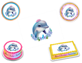 Dolphin Edible Image Frosting Sheet #61 Topper (70+ sizes)