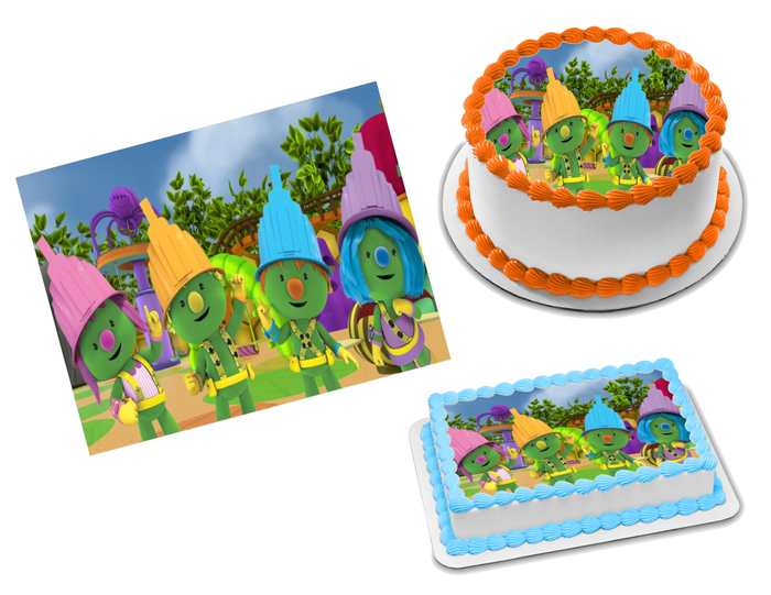 Doozers Edible Image Frosting Sheet #6 Topper (70+ sizes)