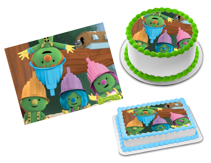 Doozers Edible Image Frosting Sheet #7 Topper (70+ sizes)