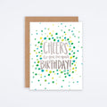 Dot Cheers Birthday Card