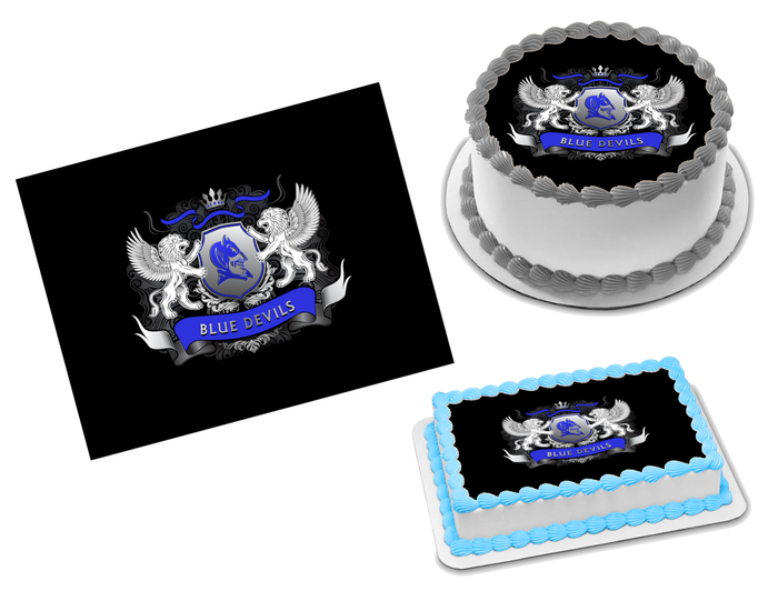 Duke Blue Devils Edible Image Frosting Sheet #4 Topper (70+ sizes)