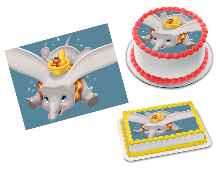 Dumbo Edible Image Frosting Sheet #29 Topper (70+ sizes)