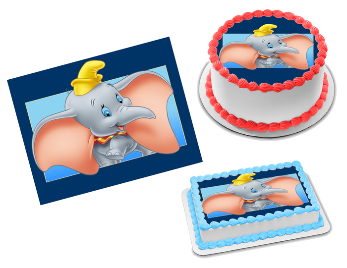 Dumbo Edible Image Frosting Sheet #8 Topper (70+ sizes)