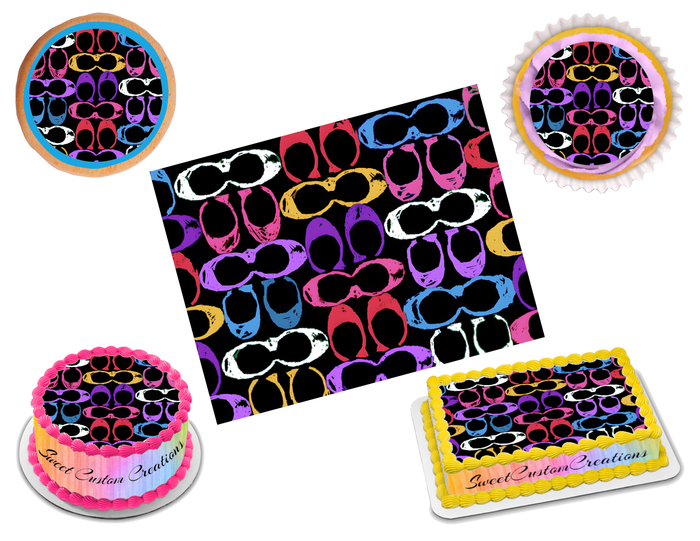Coach Edible Image Frosting Sheet #11 (80+ sizes)