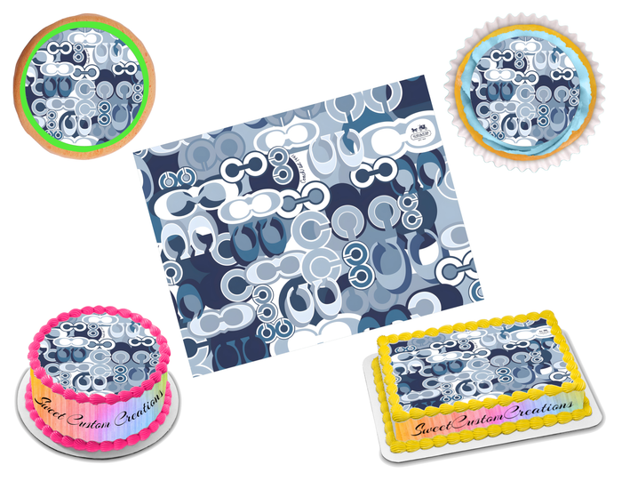 Coach Edible Image Frosting Sheet #12 (80+ sizes)