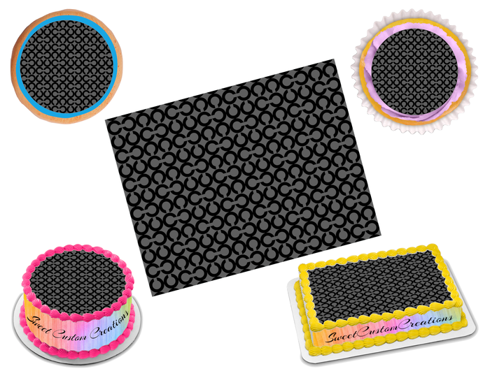 Coach Edible Image Frosting Sheet #21 (80+ sizes)
