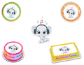 Elephant Edible Image Frosting Sheet #8 Topper (70+ sizes)