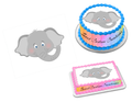 Elephant Face Edible Image Frosting Sheet #6 Topper (70+ sizes)