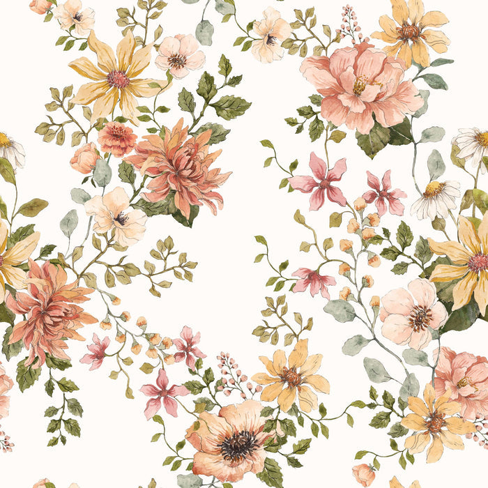 Floral wallpaper
