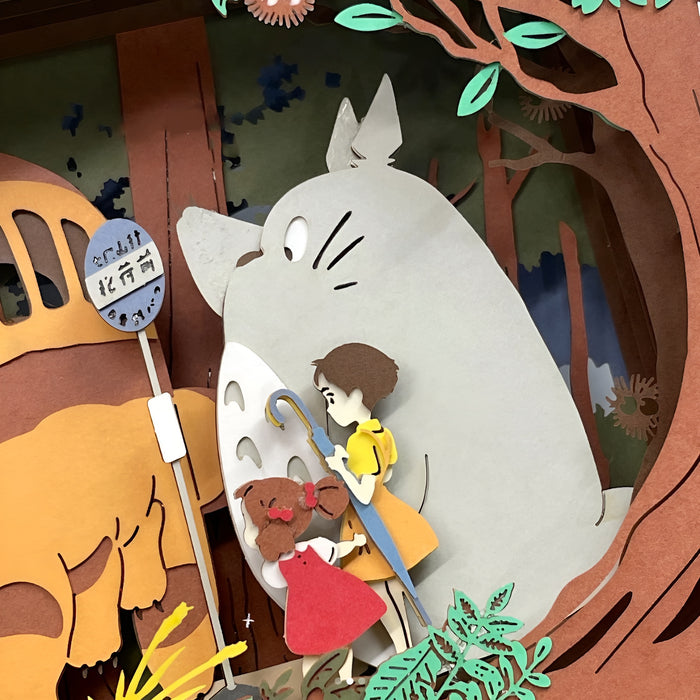 Ensky My Neighbor Totoro Paper Theatre - Arrival of the Catbus