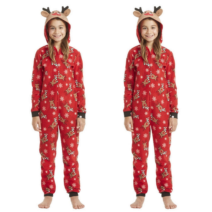 Family Matching Deer Christmas Pajamas - Cozy Nursery