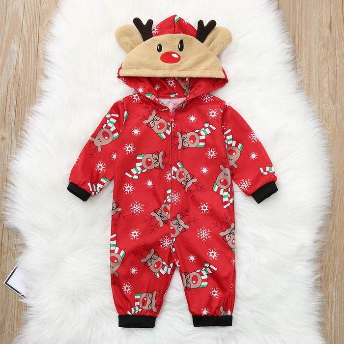 Family Matching Deer Christmas Pajamas - Cozy Nursery