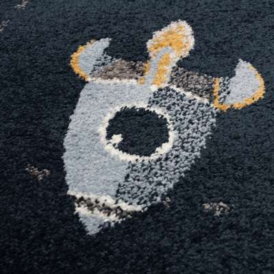Fast Rockets carpet - Cozy Nursery