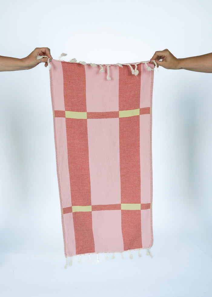 Fence Turkish Towel / Rose